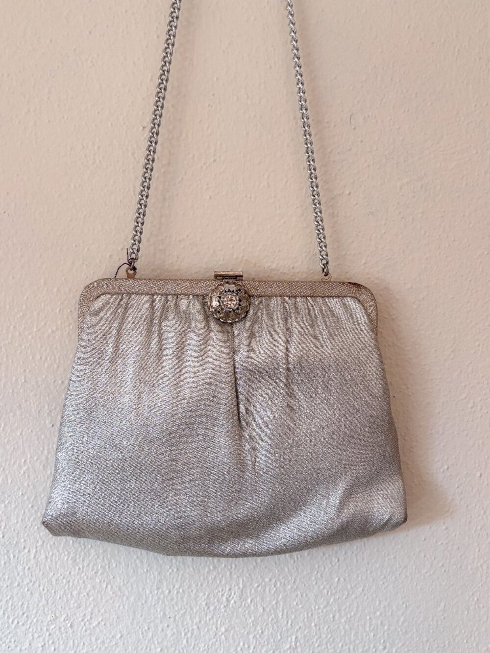 Vintage Silver clutch